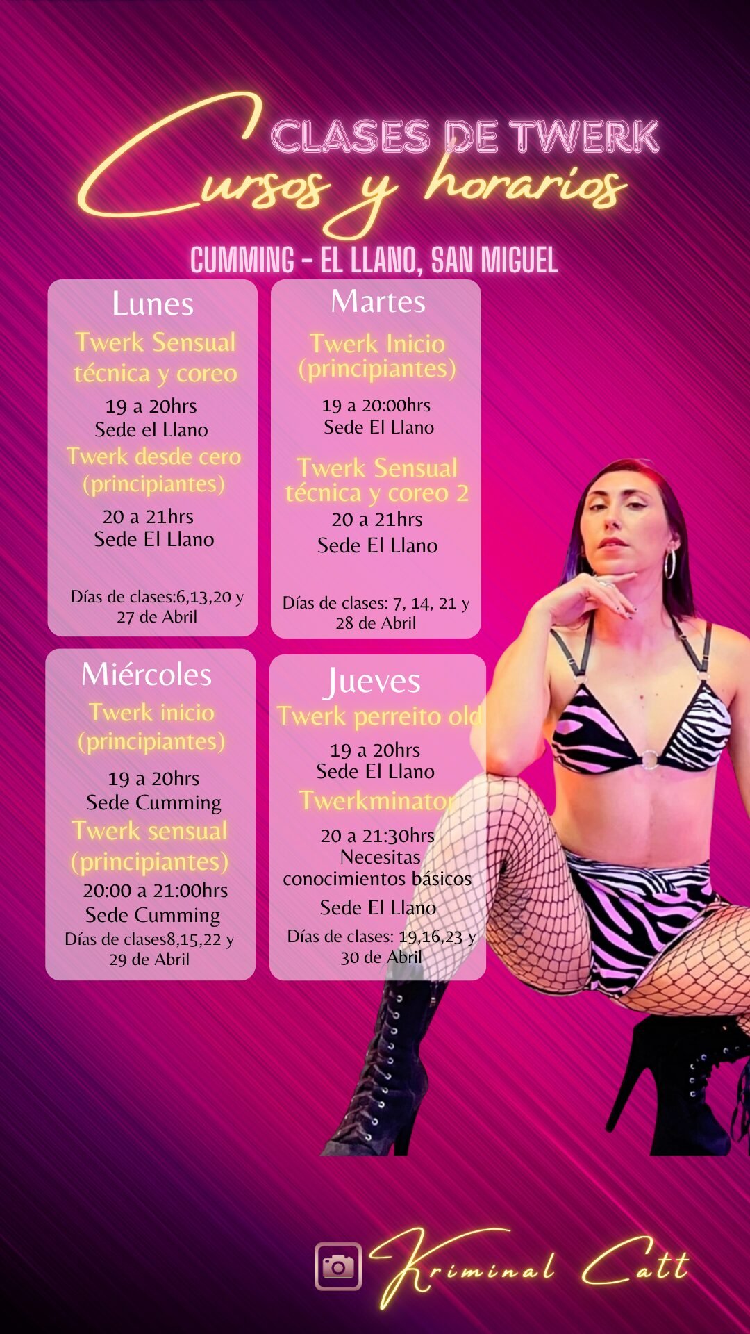 Clases de twerk, Sede Cumming - Santiago Centro - Imagen 2