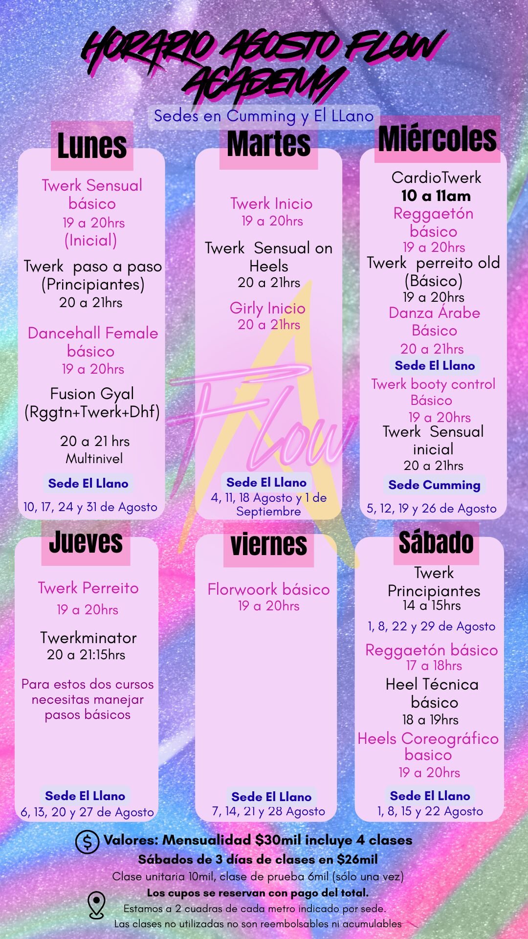 Clases de Reggaetón básico - Sede El Llano - Imagen 2